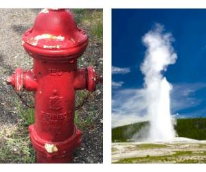 Kennedy Valve Hydrant Spotted at Old Faithful